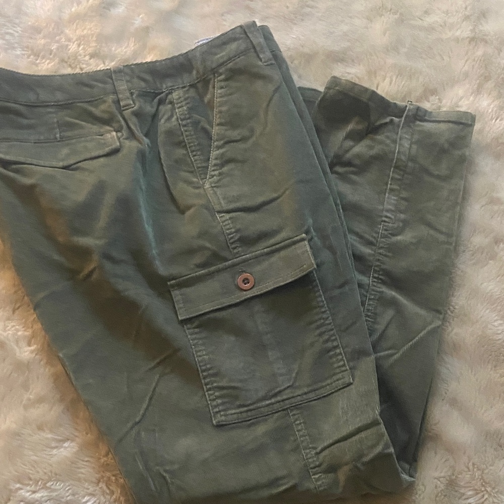 L.L. Bean Olive Cargo Pants for Women